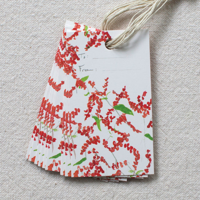 Winterberry Gift Tags, Set of 10
