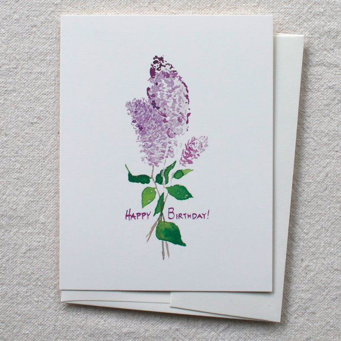 Lilac Bouquet, Happy Birthday