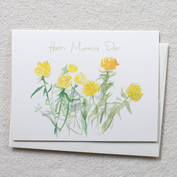 Yellow Oregon Roses, Happy Mother's Day