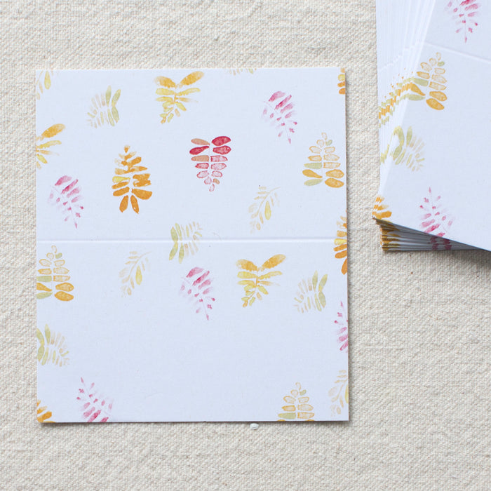 Fern Print Place Cards, Set of 24