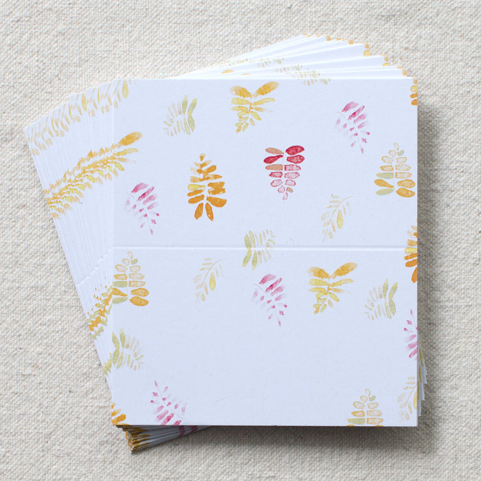 Fern Print Place Cards, Set of 24